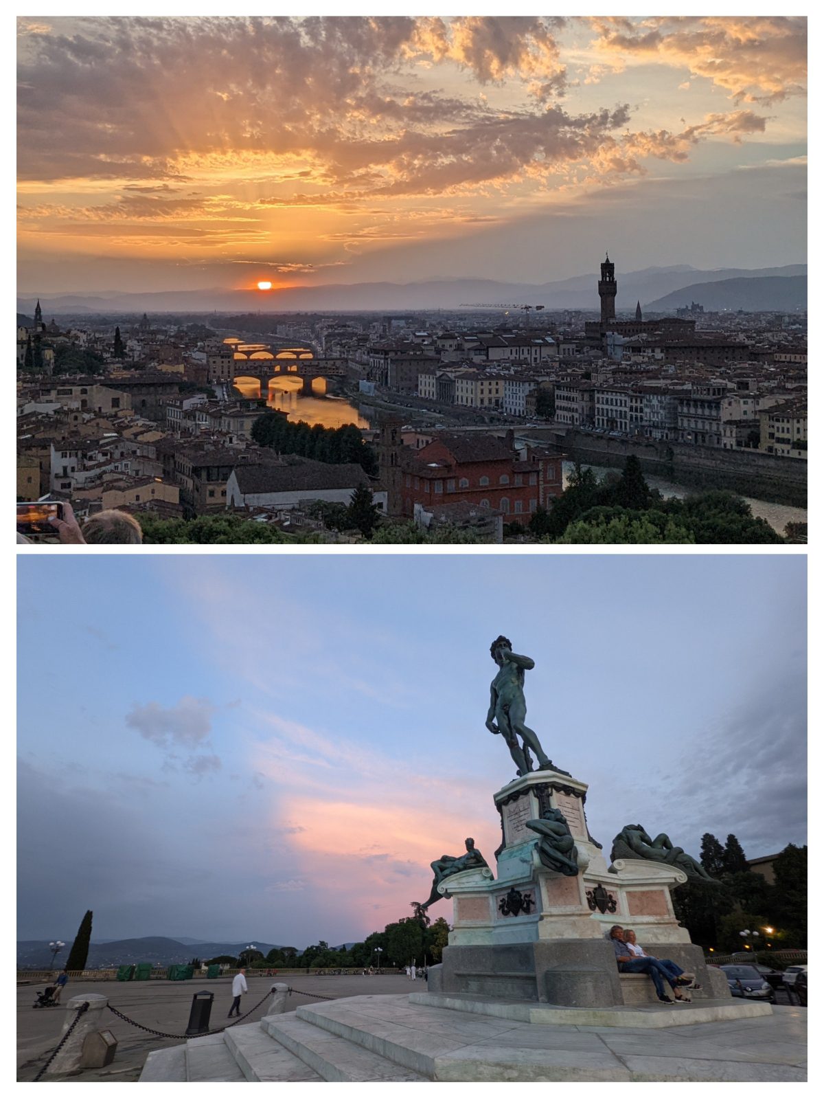 Piazzale Michelangelo sunset