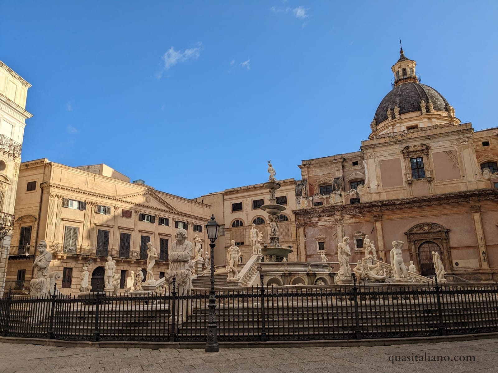 Piazza Pretoria and the "Fountain of Shame"