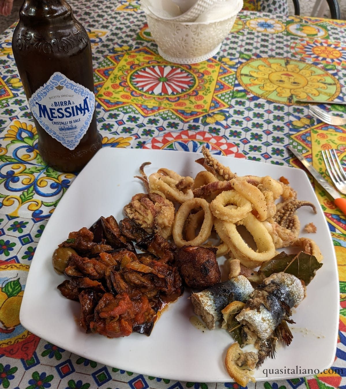 Palermo market street food